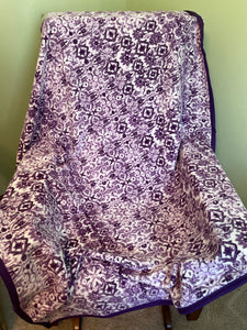 Purple Paisley blanket