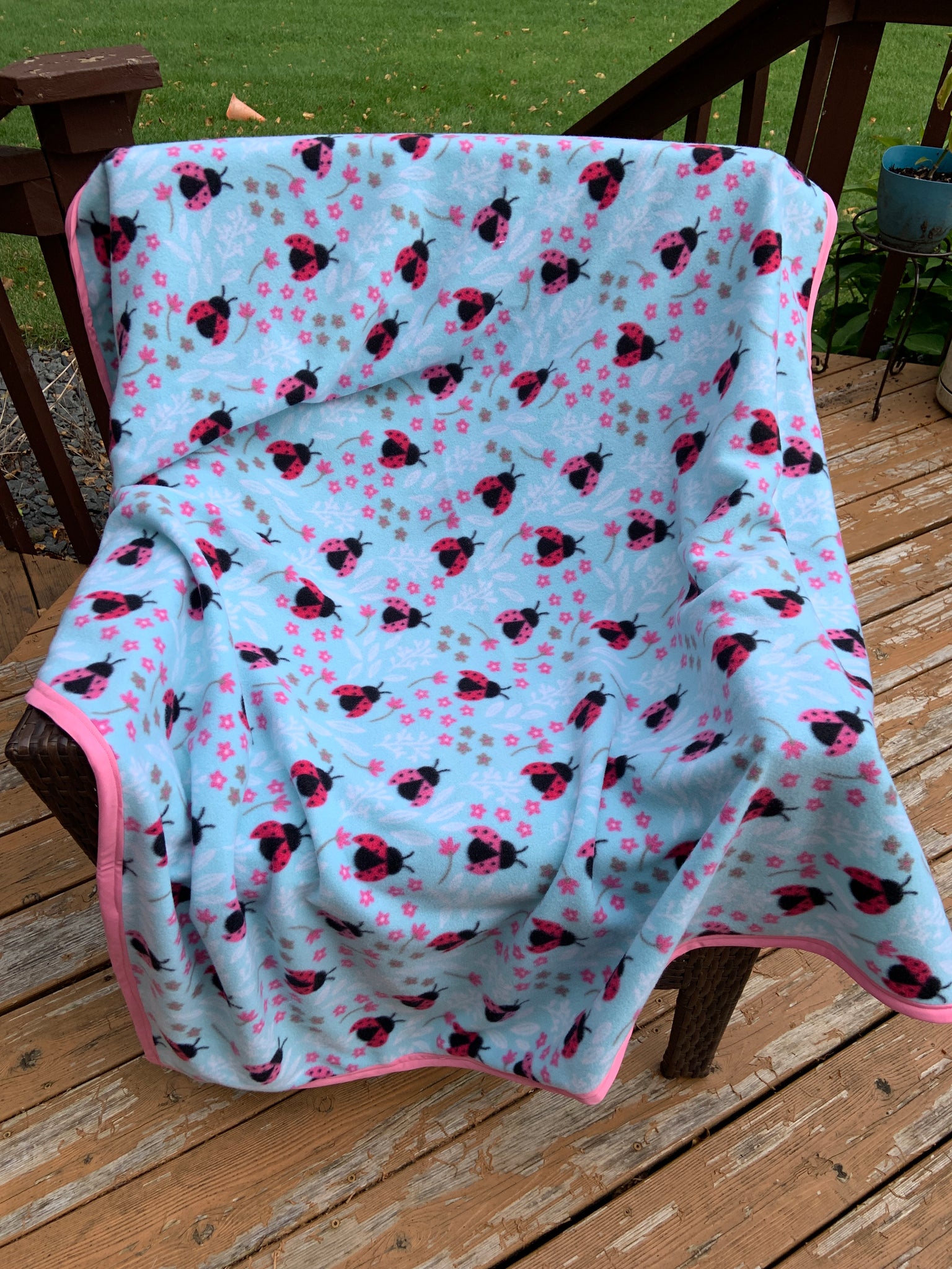 Ladybug Blanket