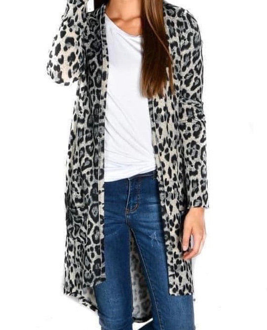 Leopard cardigan