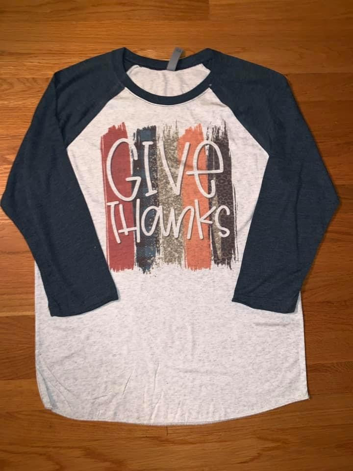 Give Thanks Raglan